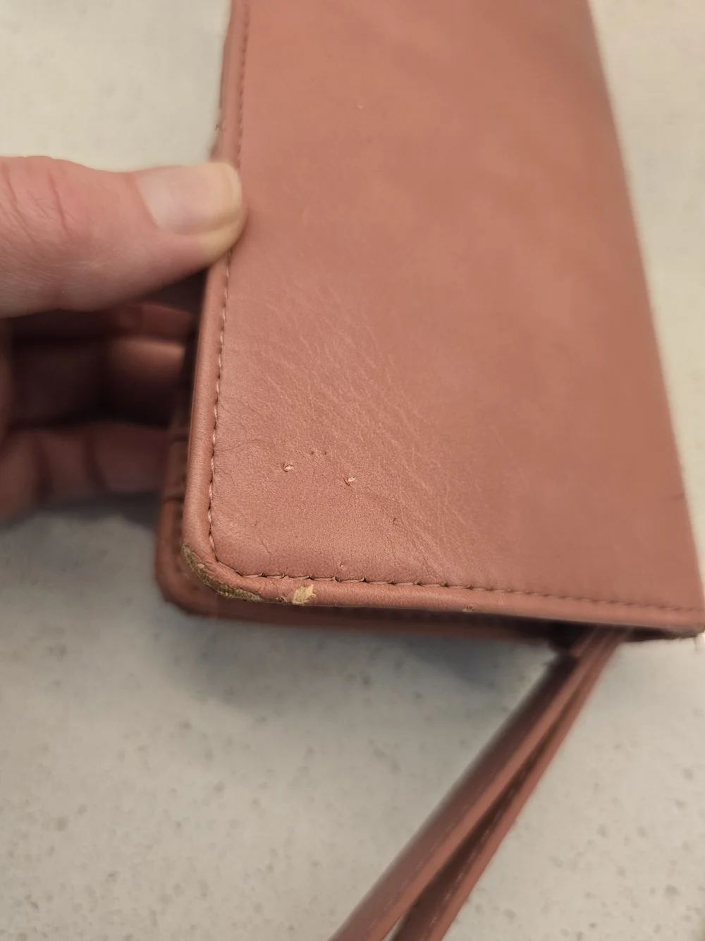 Universal Thread Trifold Wallet in Dusty Rose